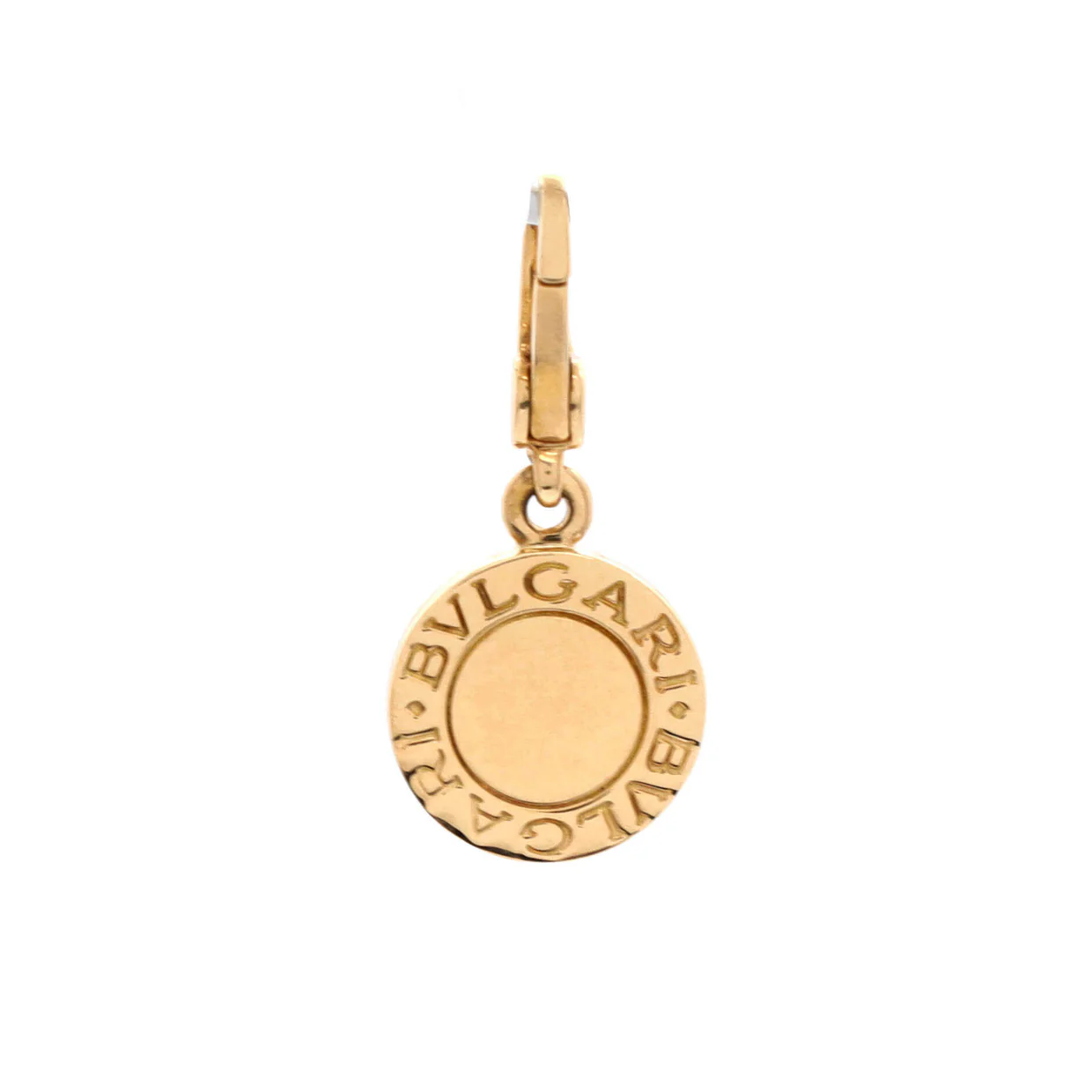 Bvlgari Bvlgari Pendant Charm Pendant u0026 Charms 18K Yellow Gold with Onyx - Deep Luxury