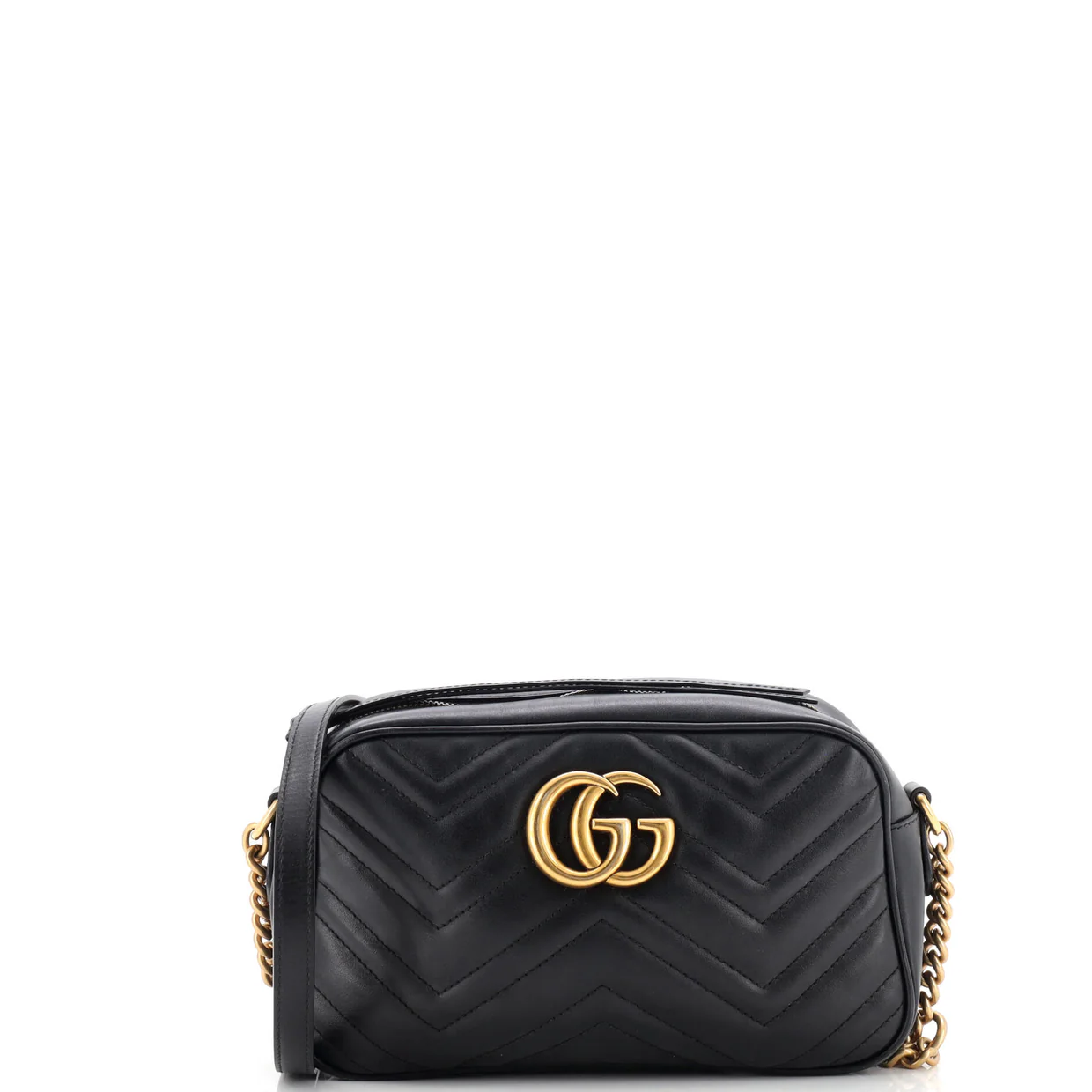 GG Marmont Shoulder Bag Matelasse Leather Medium - Deep Luxury