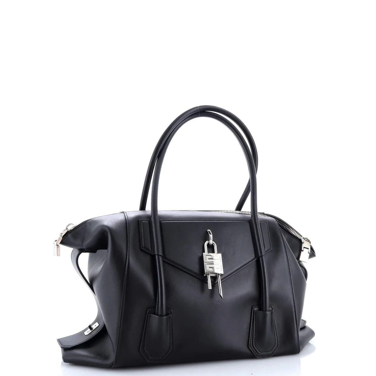 Antigona Soft Lock Bag Leather Medium - Deep Luxury