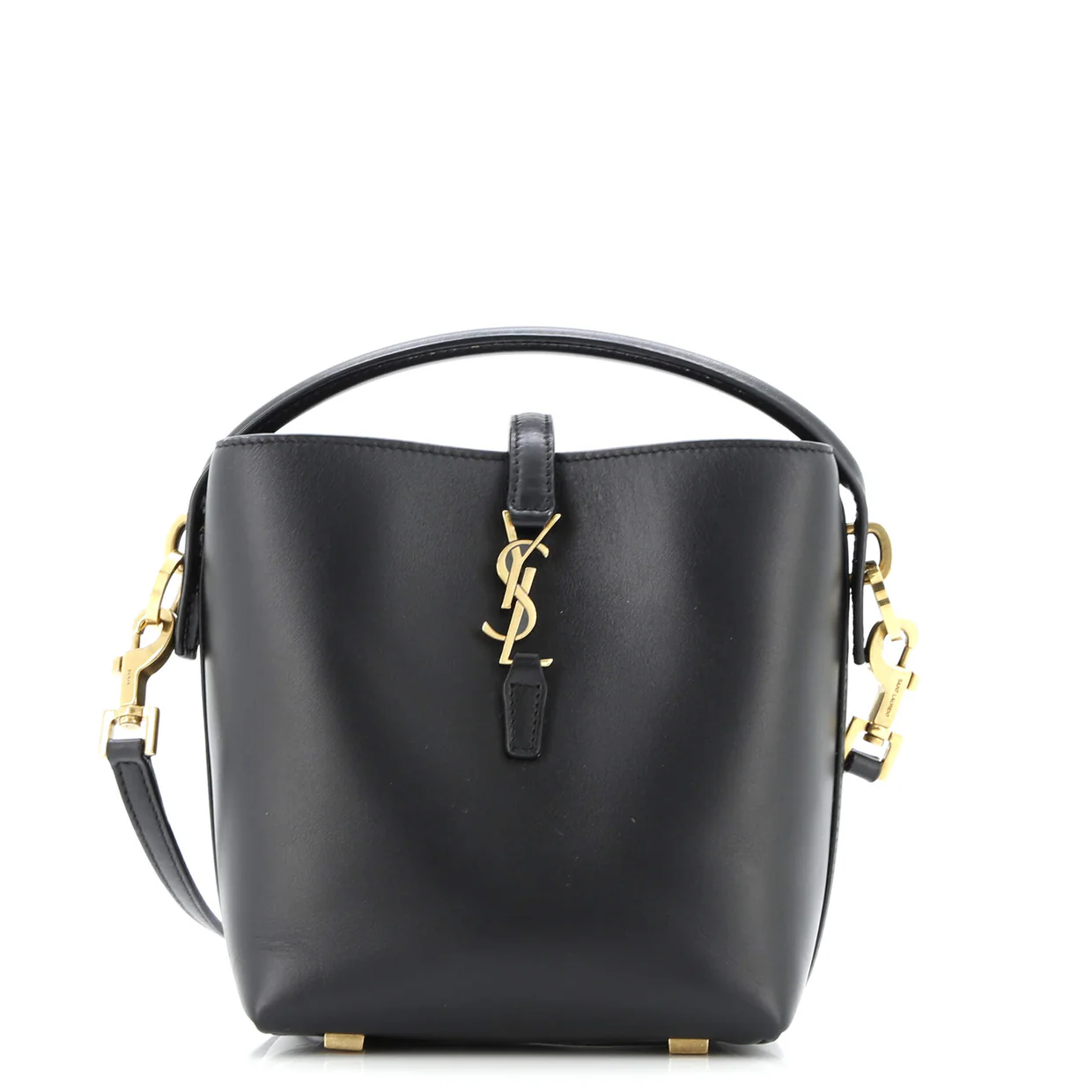 Le 37 Bucket Bag Leather Mini - Deep Luxury