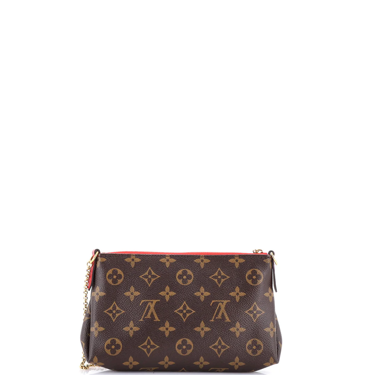 Pallas Clutch Monogram Canvas with Leather - Deep Luxury