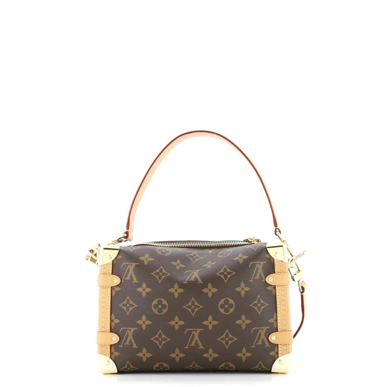Side Trunk Handbag Monogram Canvas MM - Deep Luxury