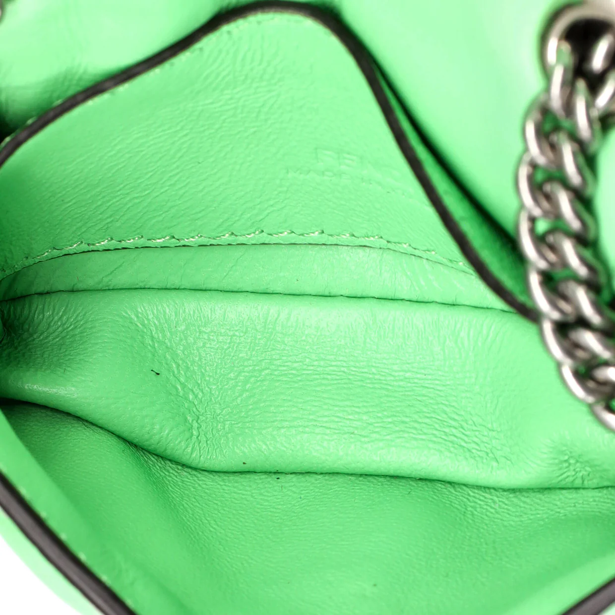 Baguette NM Bag Zucca Embossed Leather Nano - Deep Luxury