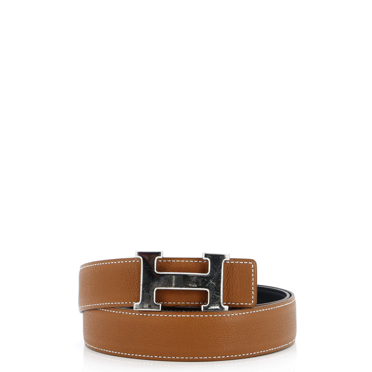 Constance Reversible Belt Leather Medium 85 - Deep Luxury