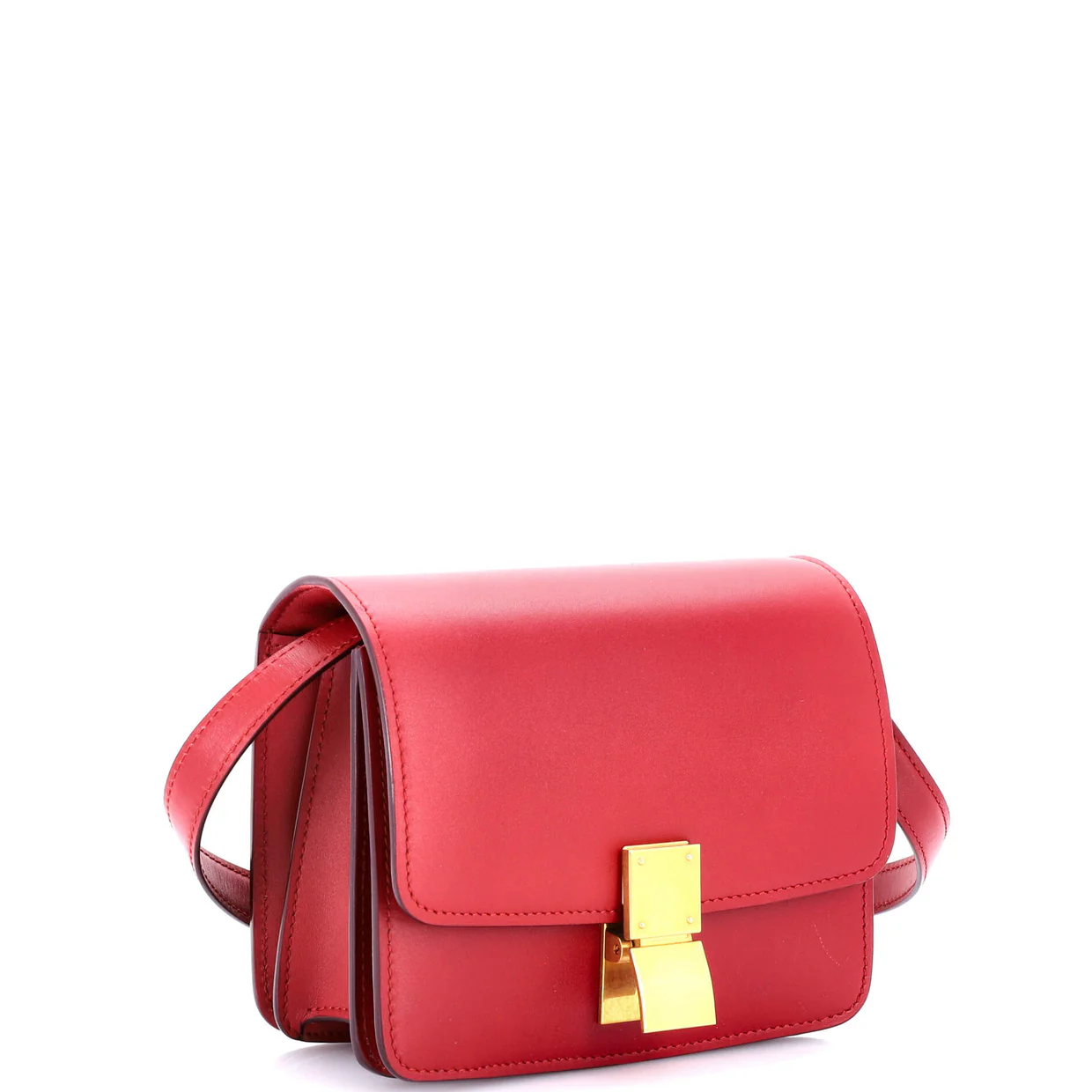 Classic Box Bag Smooth Leather Small - Deep Luxury