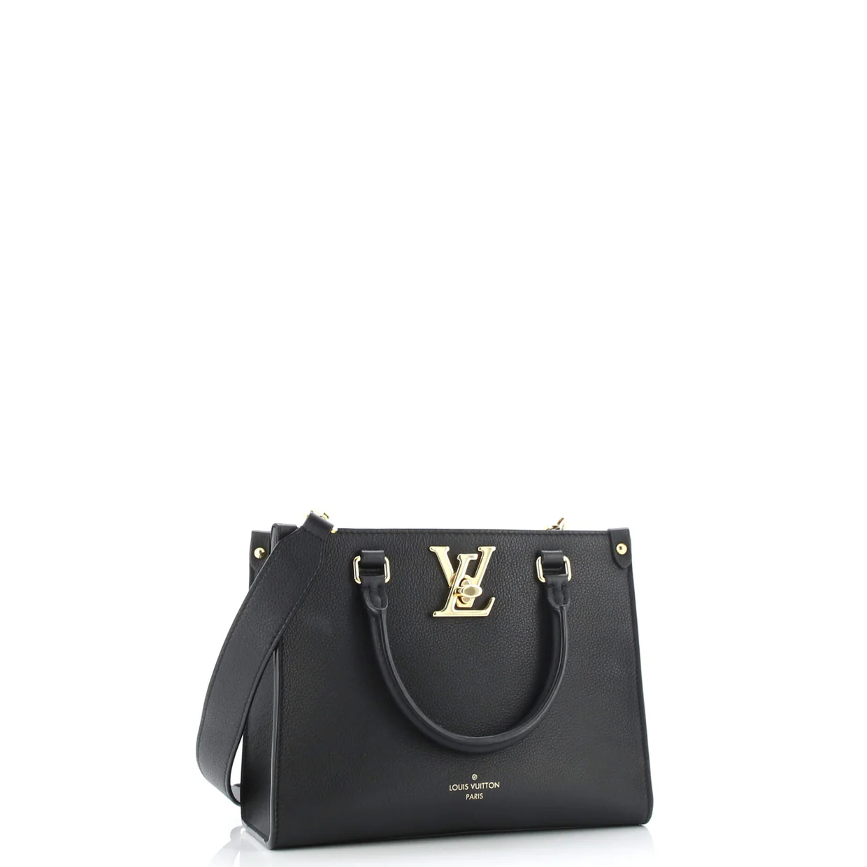 Lock u0026 Go Handbag Leather - Deep Luxury