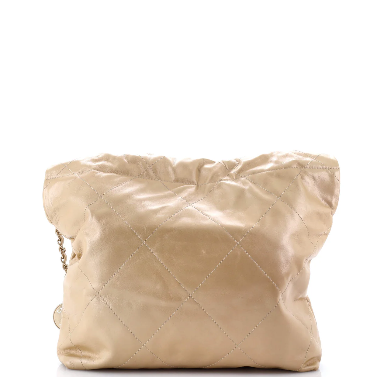 22 Chain Hobo Quilted Calfskin Large - Deep Luxury