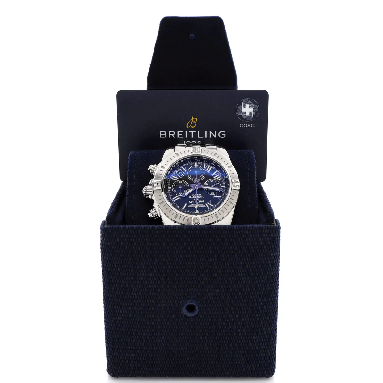 Chronomat Chronograph Automatic Watch Stainless Steel 44 - Deep Luxury