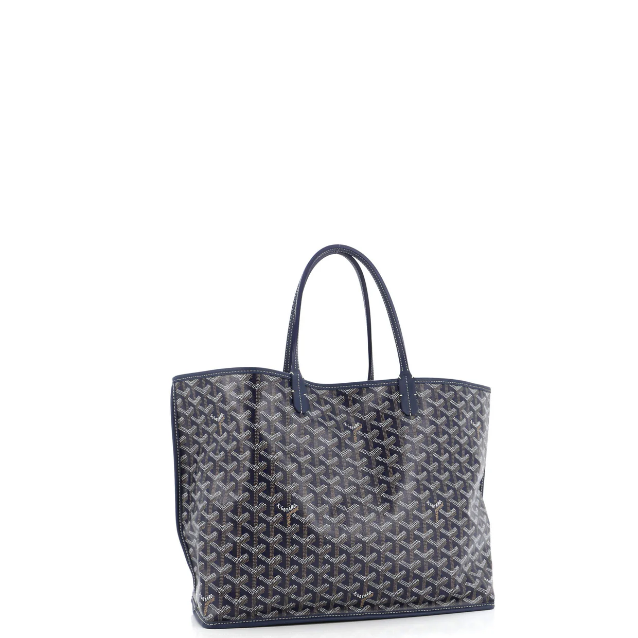 Anjou Reversible Tote Coated Canvas PM - Deep Luxury