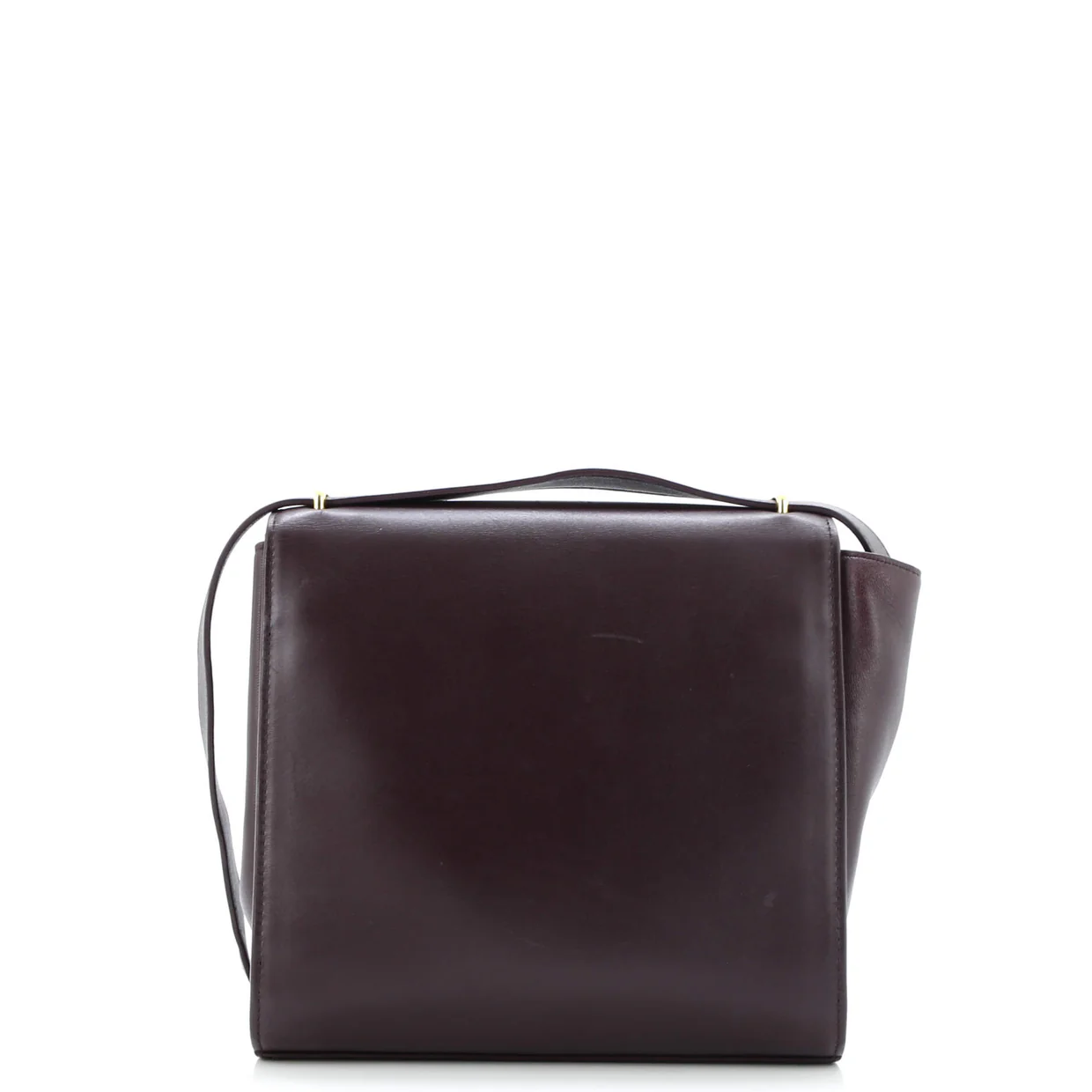 Clip Flap Bag Leather - Deep Luxury