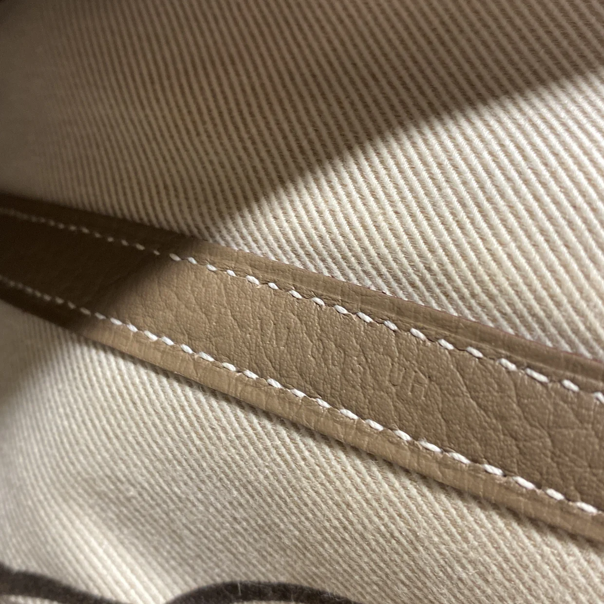 Garden Party Tote Leather with Printed Interior 36 - Deep Luxury