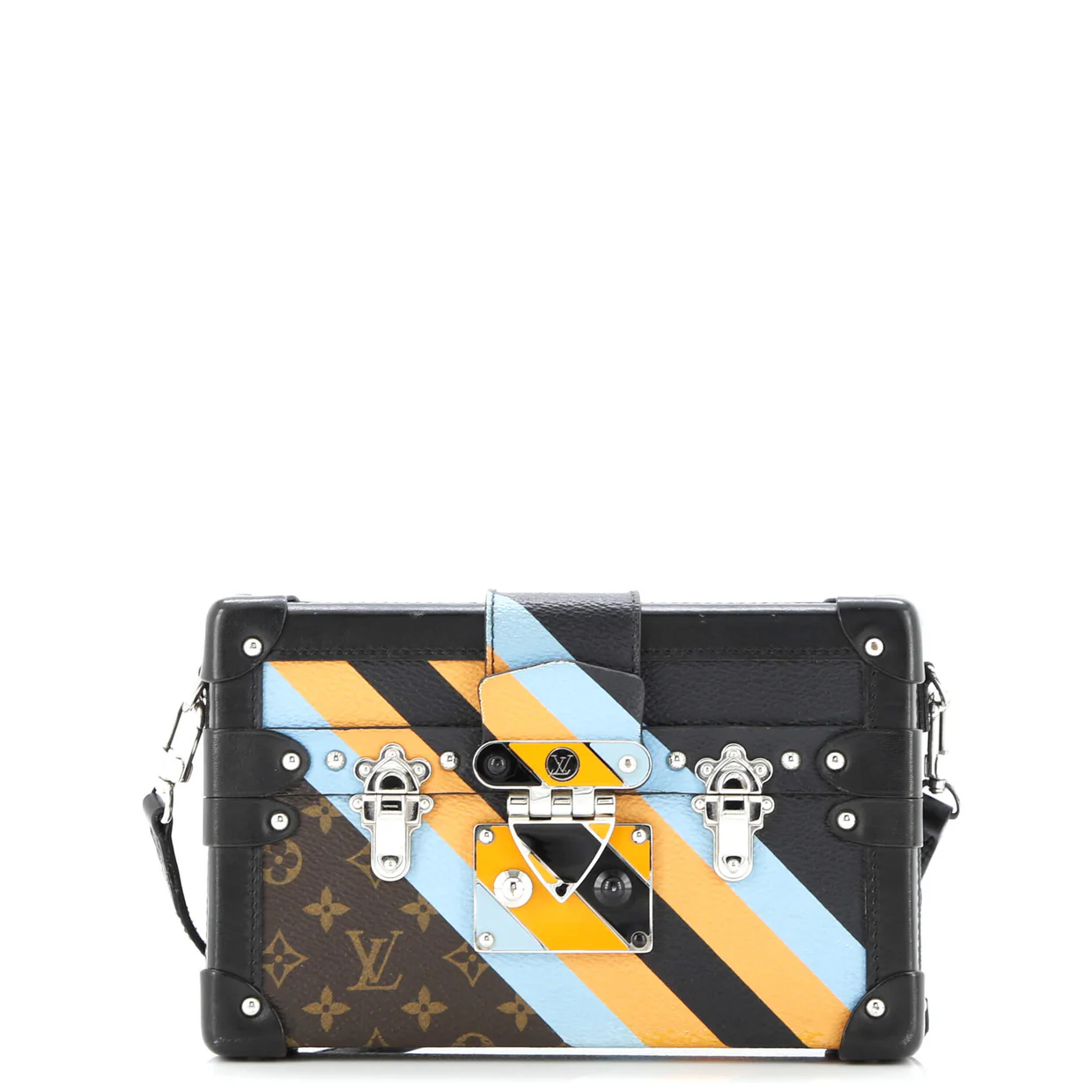 Petite Malle Handbag Limited Edition Monogram Canvas - Deep Luxury