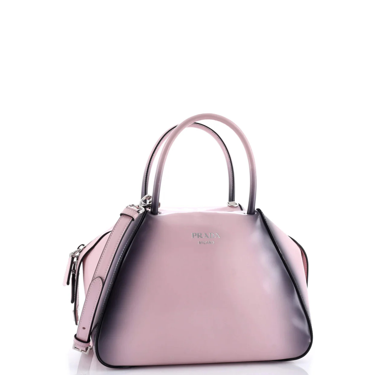 Supernova Handbag Brushed Leather Medium - Deep Luxury