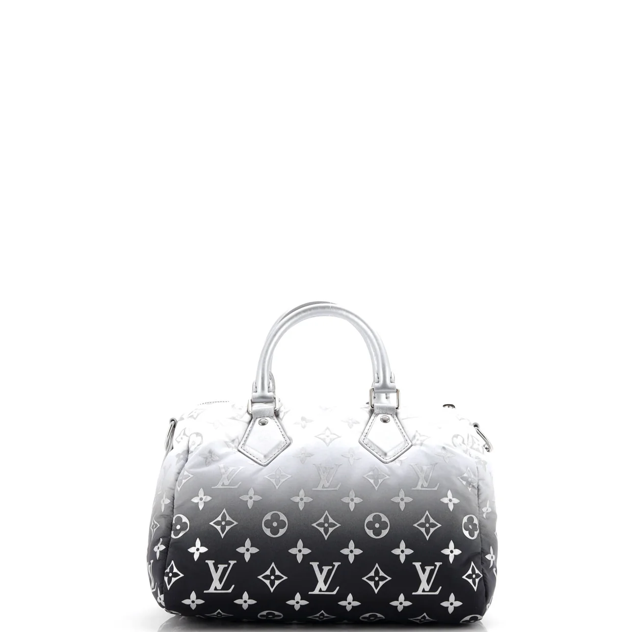 Speedy Bandouliere Bag Frost Gradient Monogram Nylon 25 - Deep Luxury