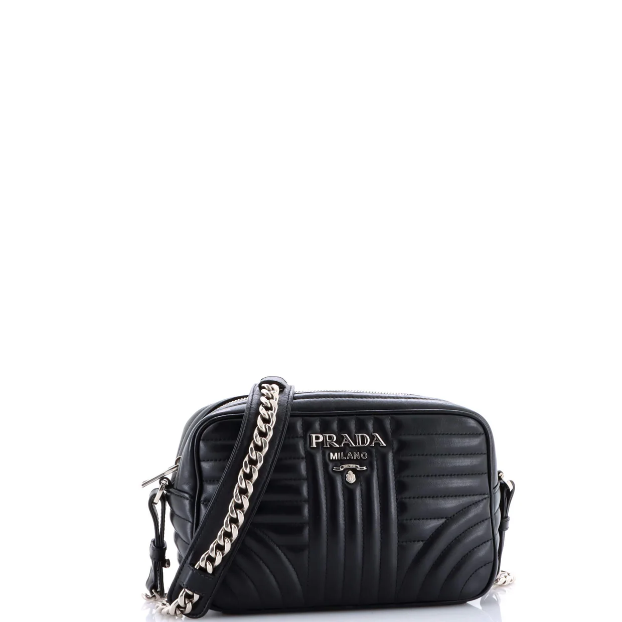 Camera Bag Diagramme Quilted Leather Mini - Deep Luxury