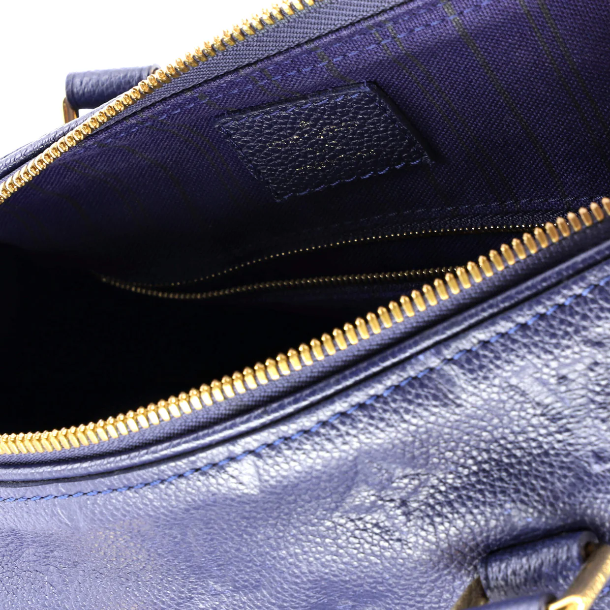 Speedy Bandouliere Bag Monogram Empreinte Leather 25 - Deep Luxury