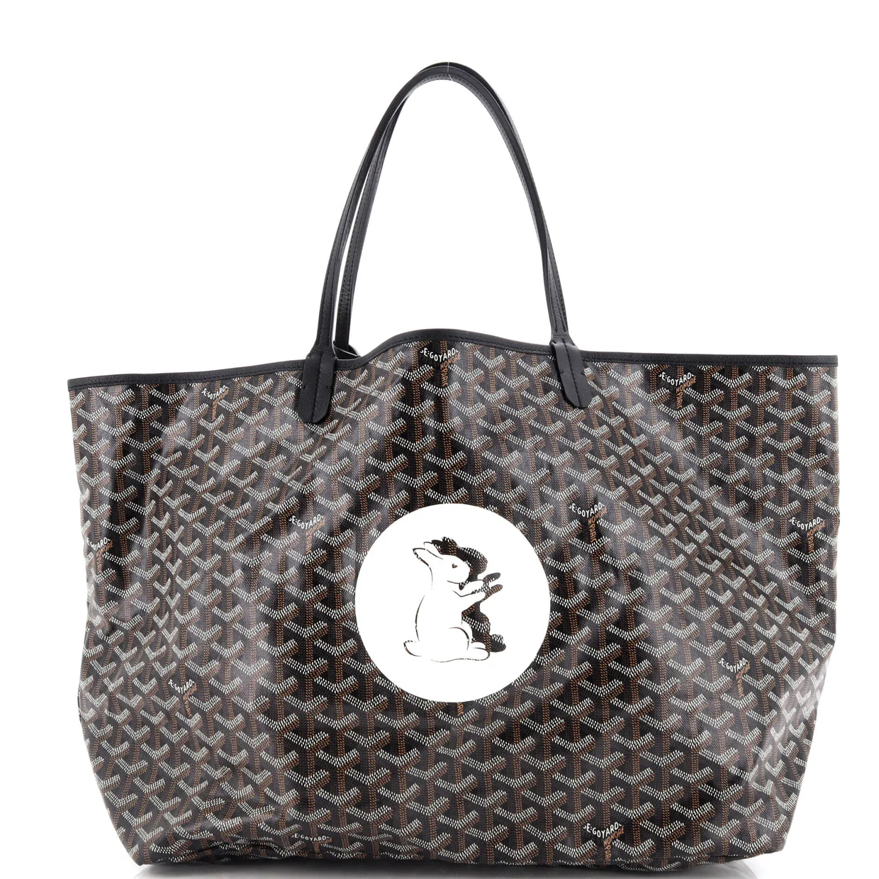 Saint Louis Tote Printed Coated Canvas GM - Deep Luxury