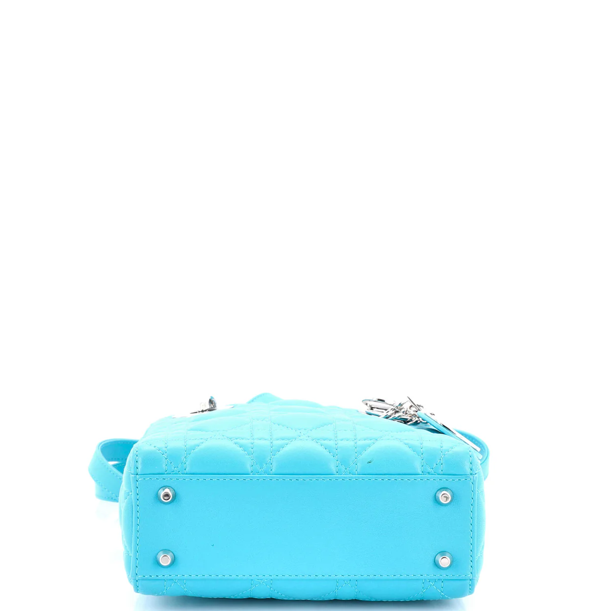 Lady Dior Bag Cannage Quilt Lambskin Mini - Deep Luxury