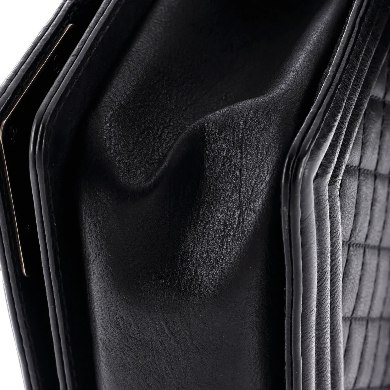 Paris-Dallas Boy Flap Bag Quilted Calfskin with Metal Adornments Old Medium - Deep Luxury