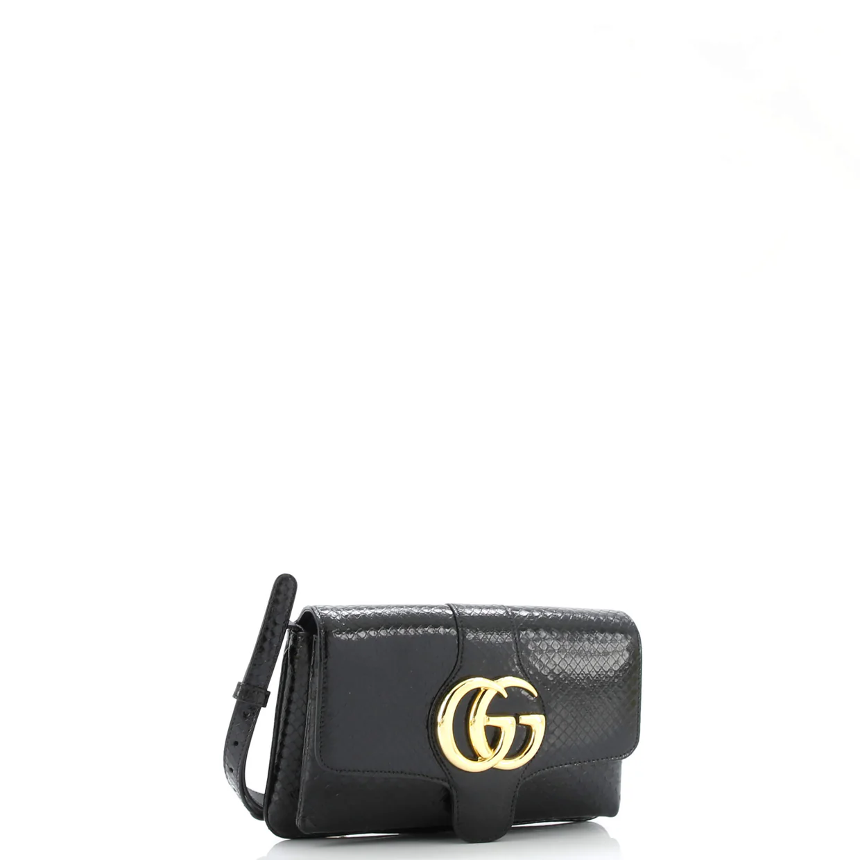 Arli Shoulder Bag Python Small - Deep Luxury