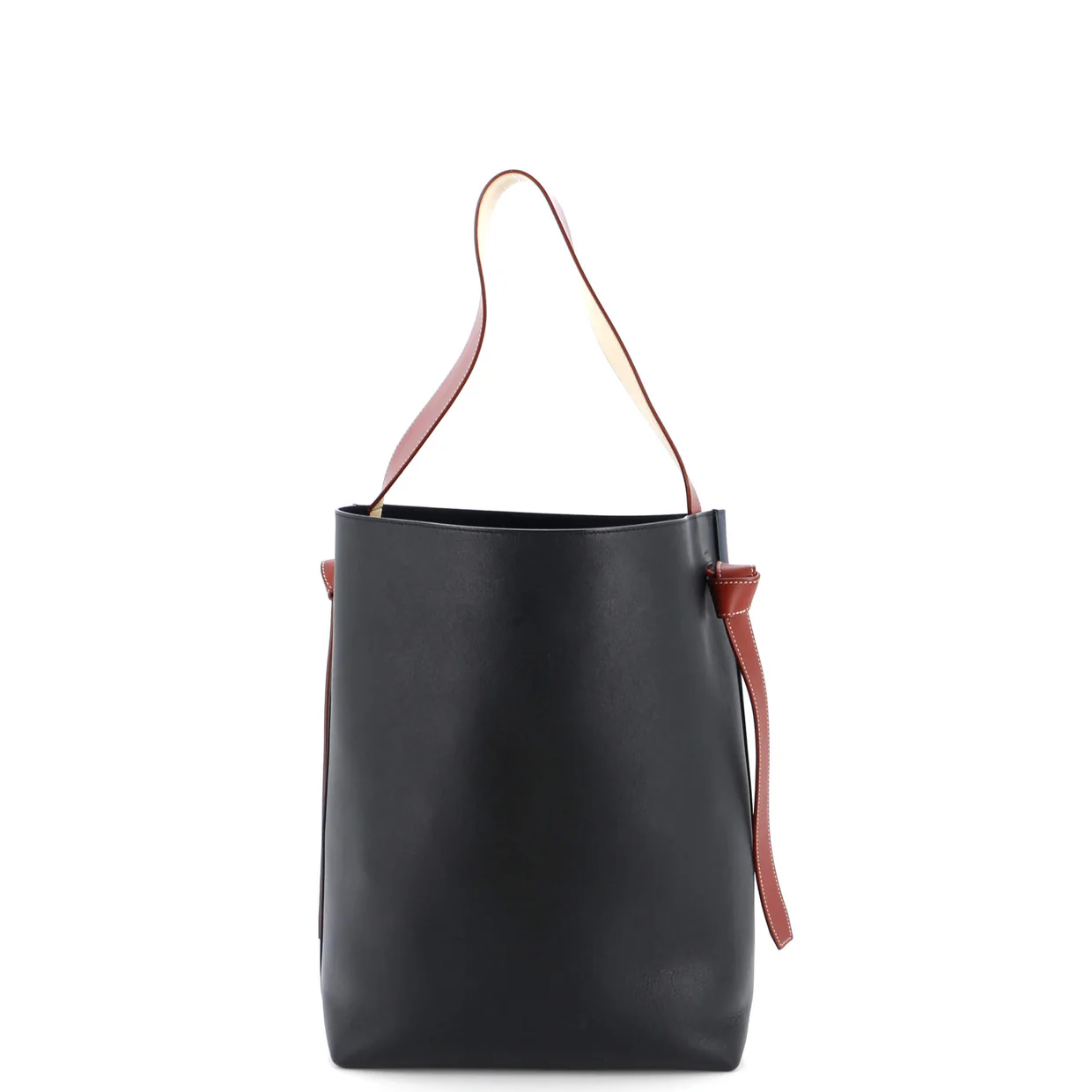 Twisted Cabas Tote Calfskin Small - Deep Luxury