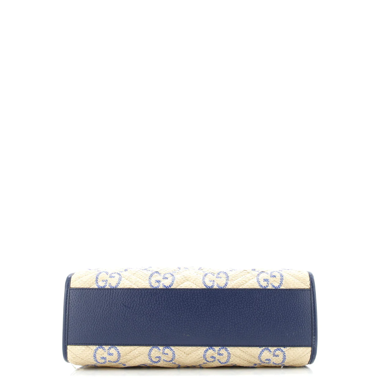 GG Marmont Aria Chain Shopping Tote Jumbo GG Matelasse Raffia Medium - Deep Luxury