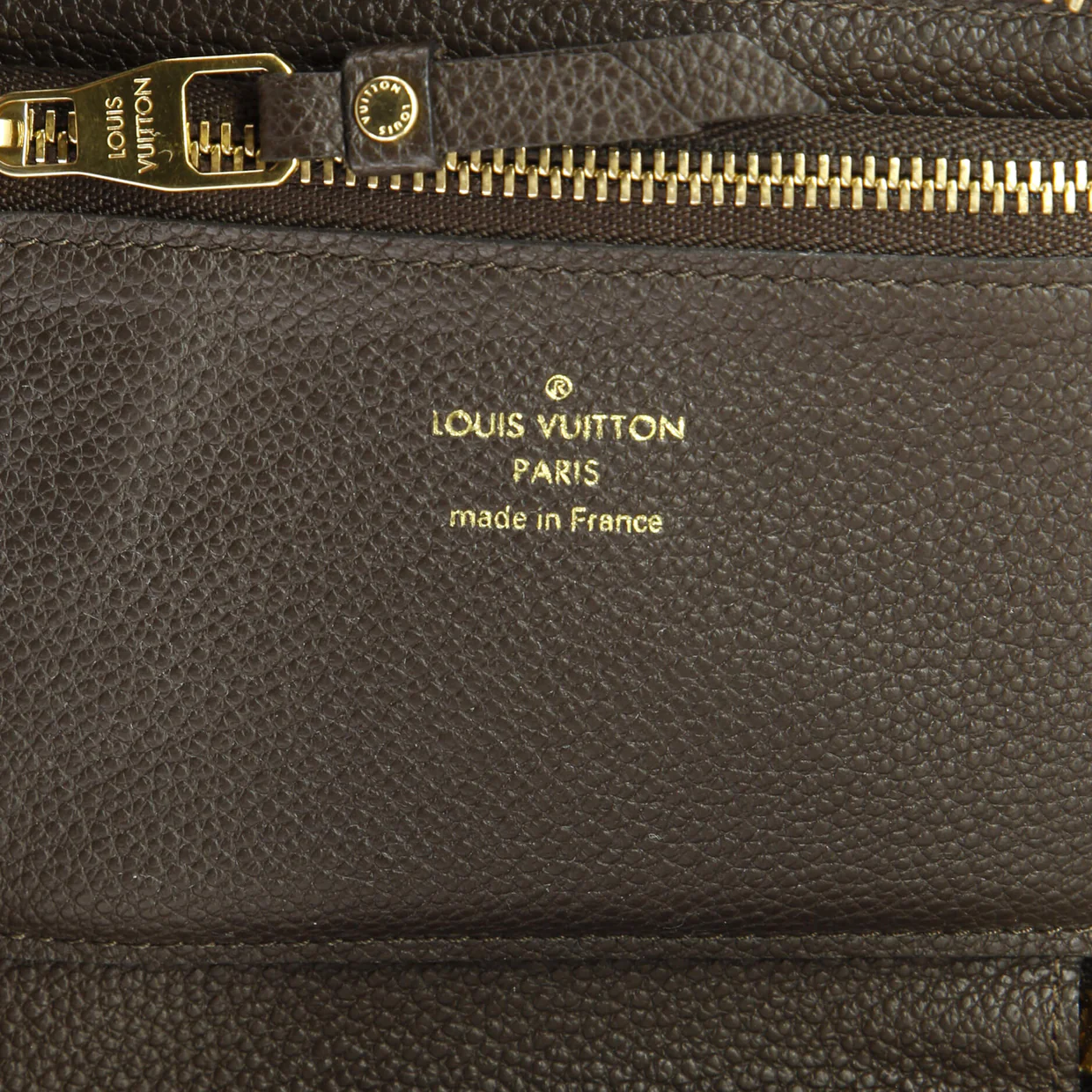 Secret Wallet Monogram Empreinte Leather Compact - Deep Luxury