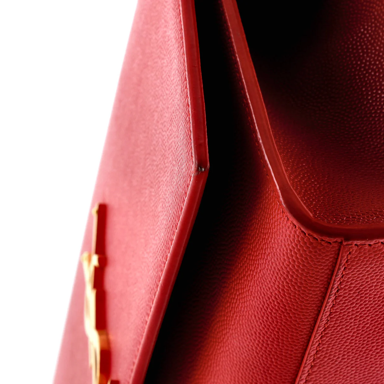 Classic Monogram Crossbody Bag Grainy Leather Medium - Deep Luxury