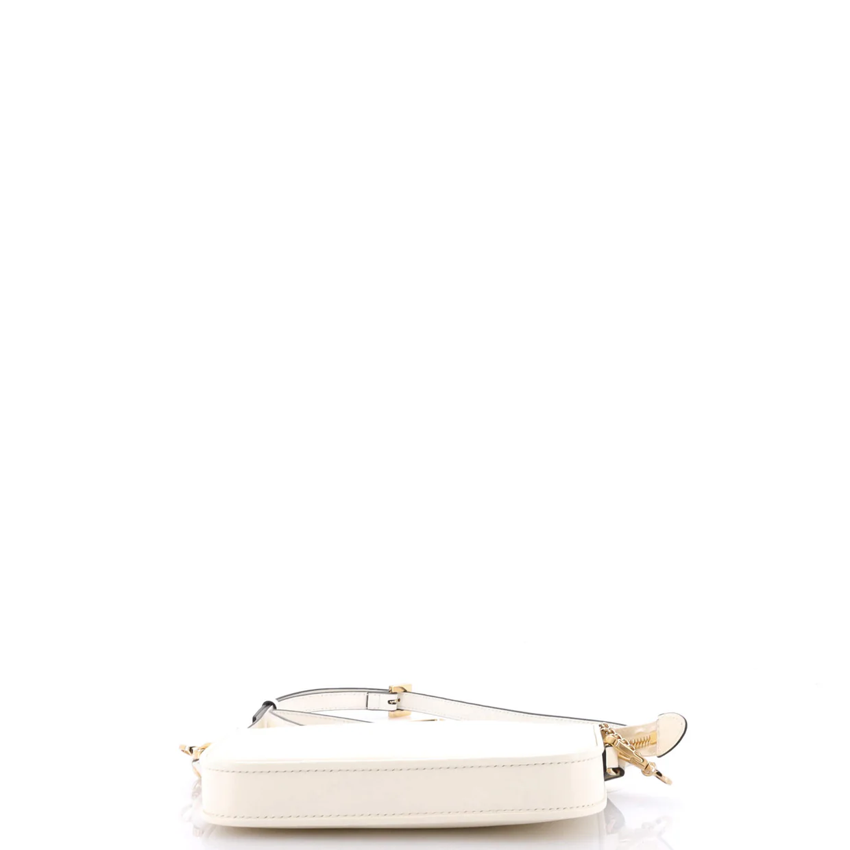 VLogo Zip Around Chain Crossbody Bag Leather - Deep Luxury
