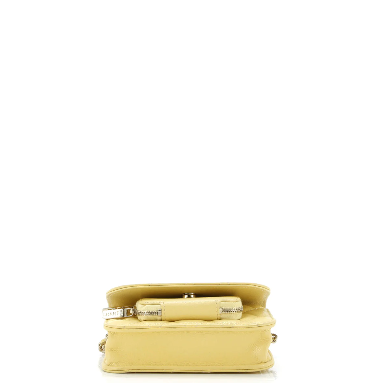 Business Affinity Flap Clutch with Chain Quilted Caviar - Deep Luxury