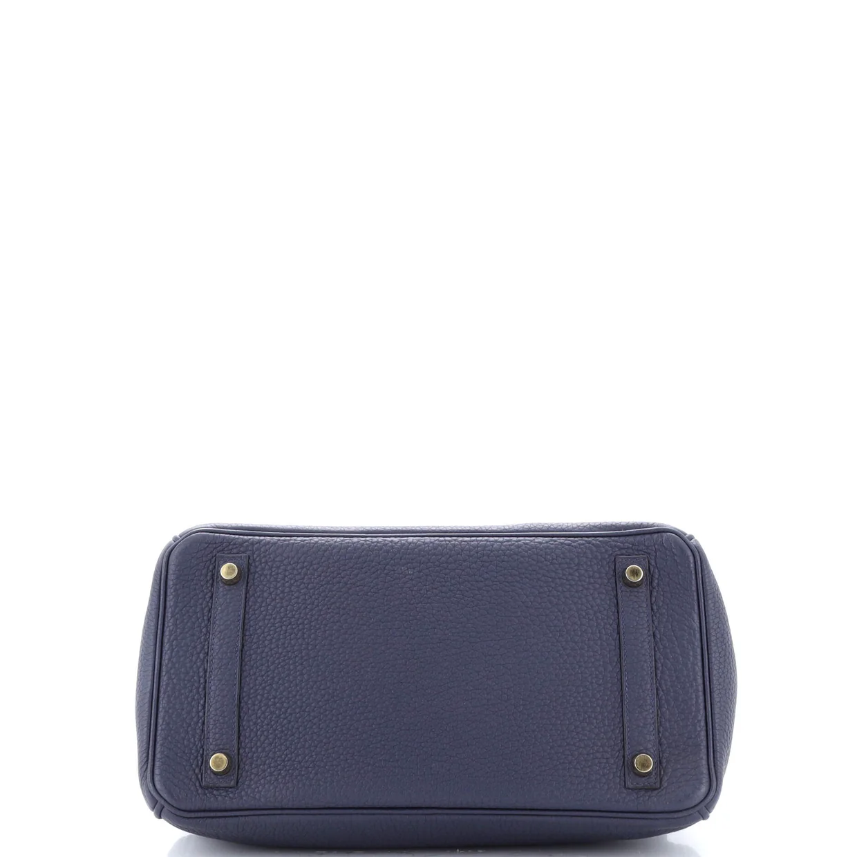 Birkin Handbag Bleu Nuit Togo with Gold Hardware 30 - Deep Luxury