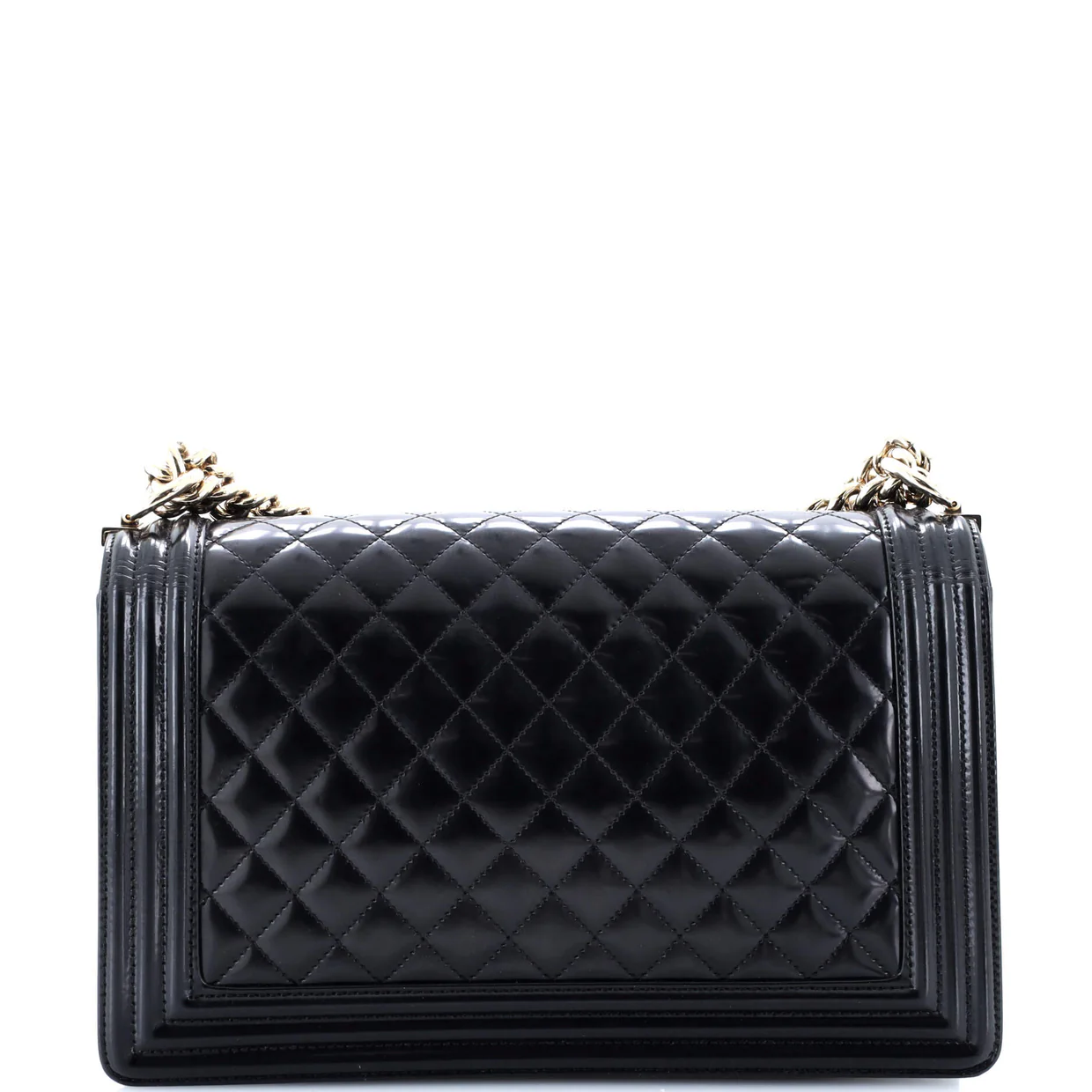 Boy Flap Bag Quilted Iridescent Glazed Calfskin New Medium - Deep Luxury