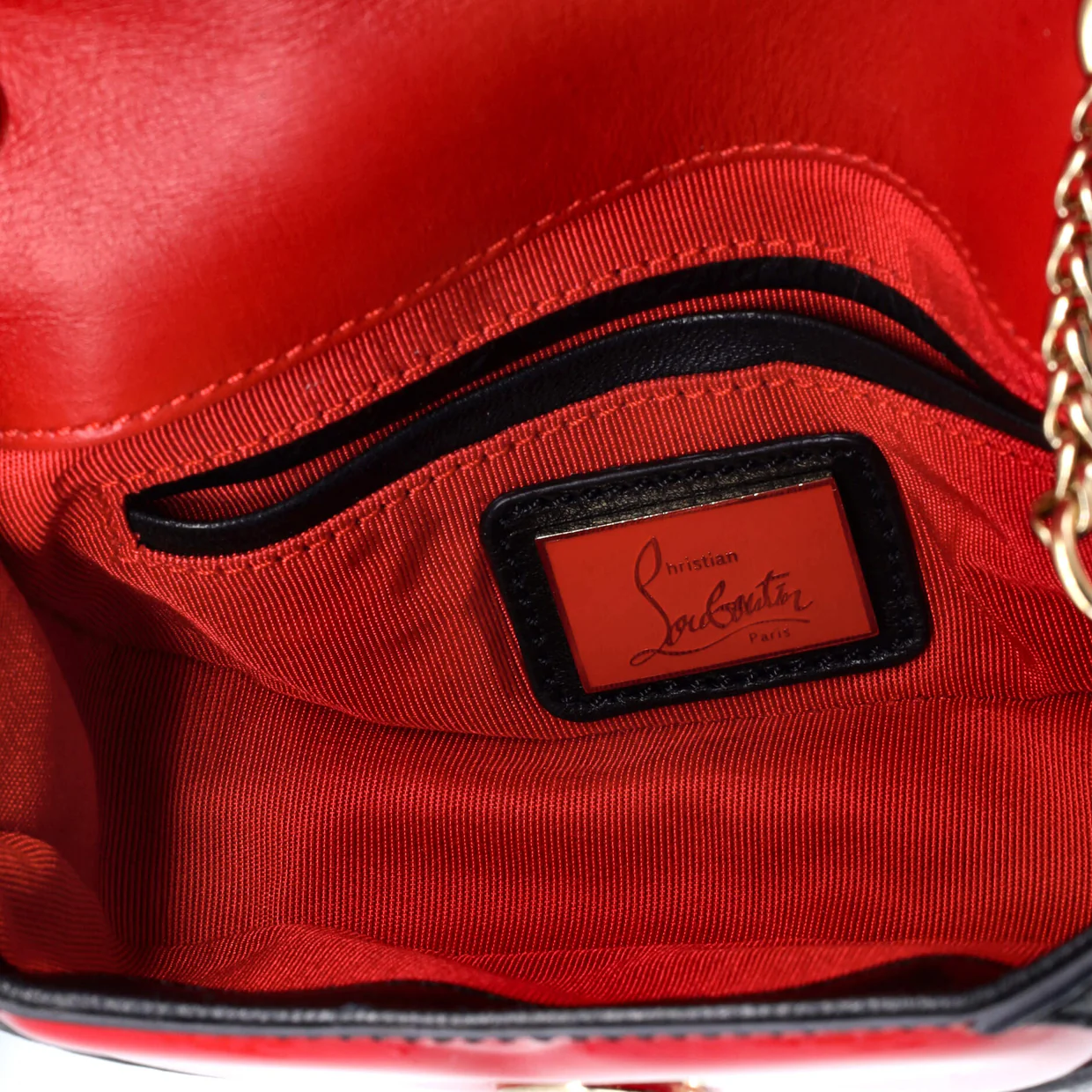 Sweet Charity Crossbody Bag Leather with Patent Mini - Deep Luxury