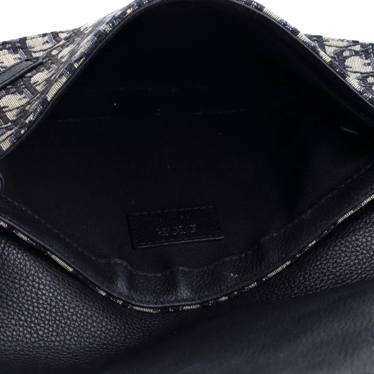 Saddle Messenger Pouch Oblique Canvas - Deep Luxury