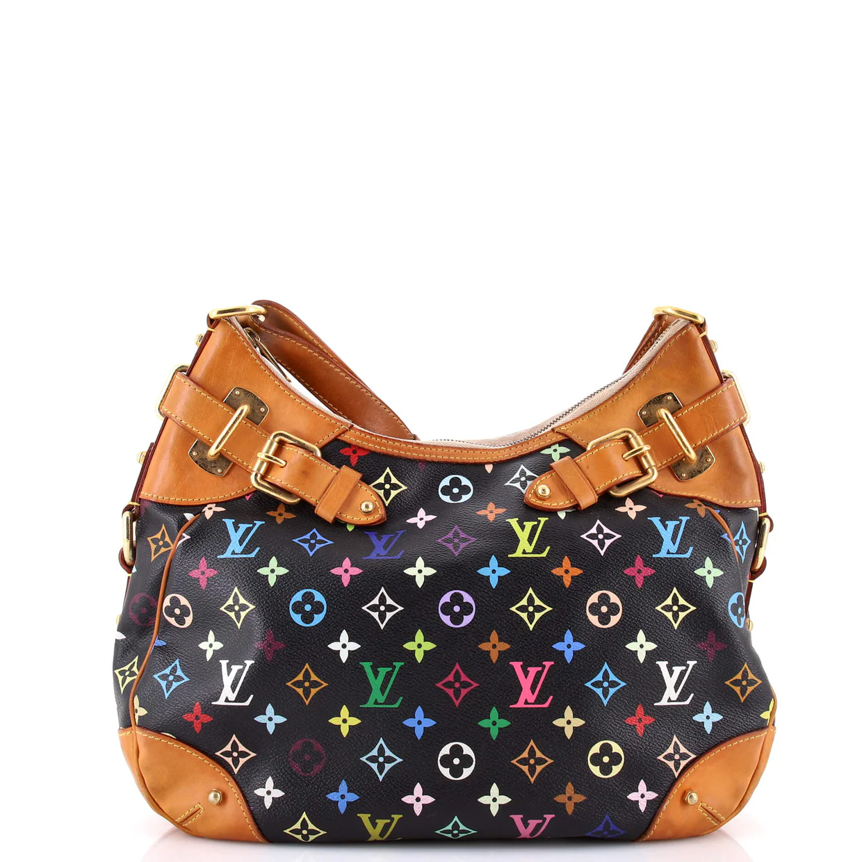 Greta Handbag Monogram Multicolor - Deep Luxury