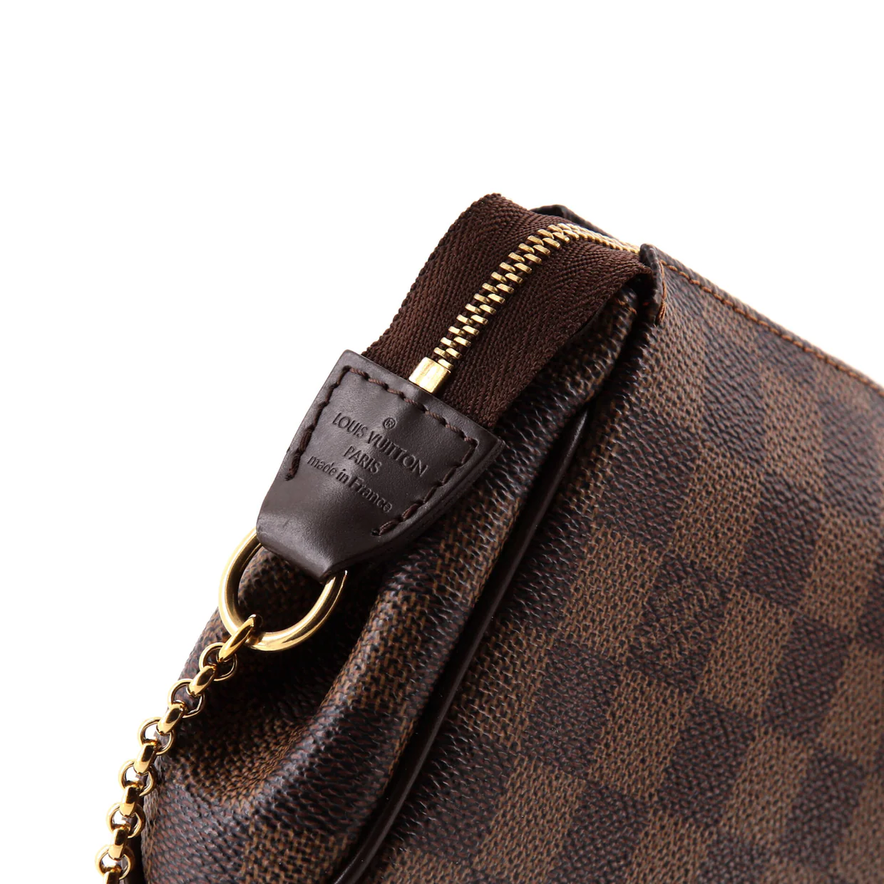 Eva Handbag Damier - Deep Luxury