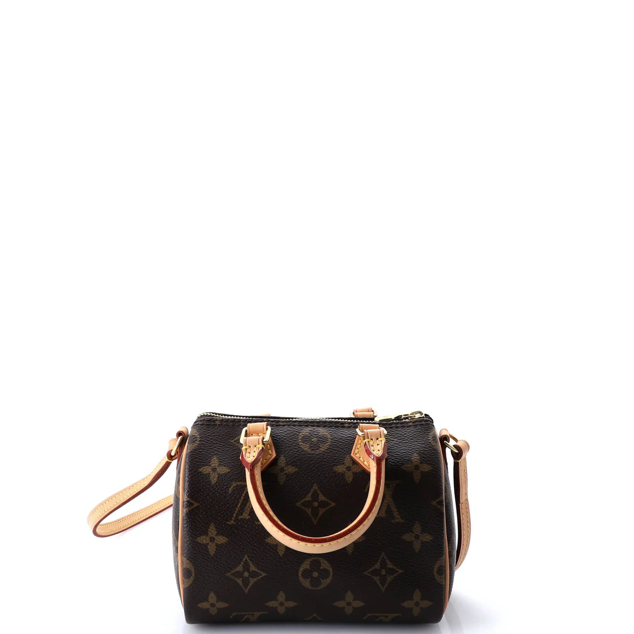 Speedy Bandouliere Bag Monogram Canvas Nano - Deep Luxury