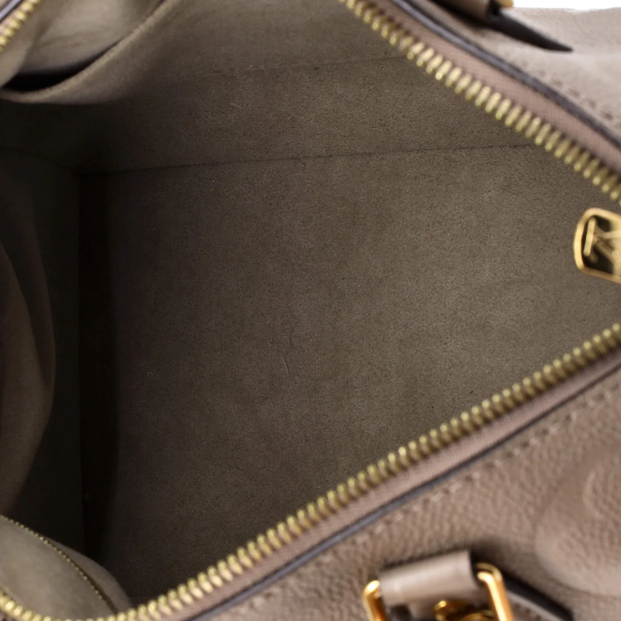 Speedy Bandouliere Bag Monogram Empreinte Giant 25 - Deep Luxury