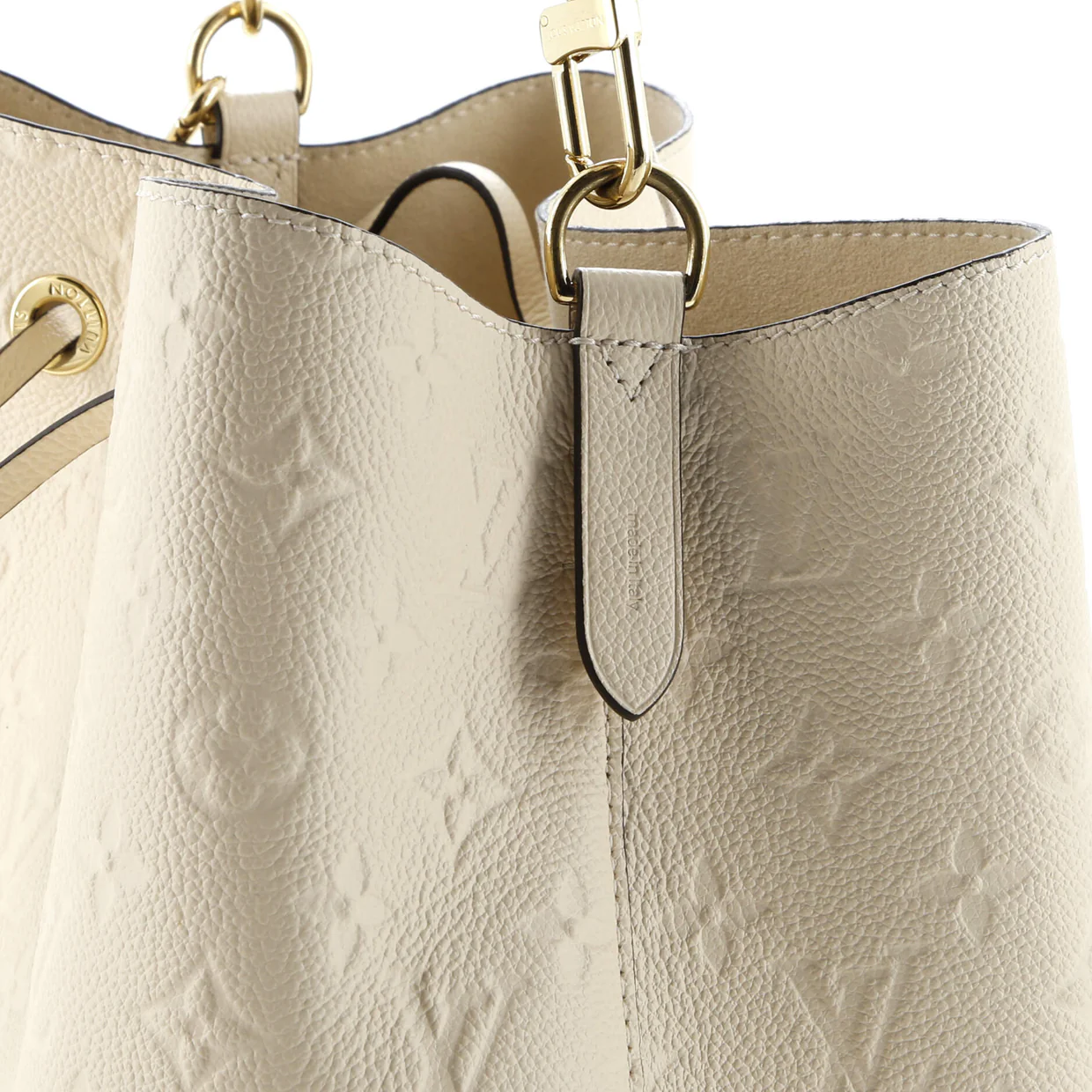 NeoNoe Handbag Monogram Empreinte Leather MM - Deep Luxury