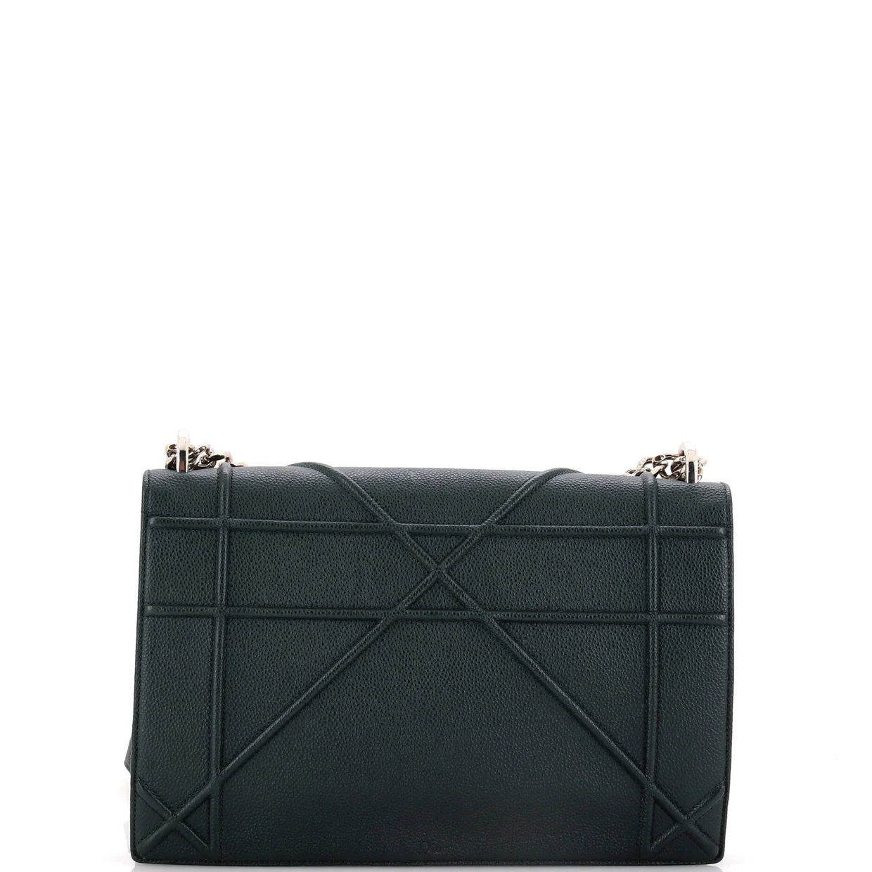 Diorama Flap Bag Grained Calfskin Large - Deep Luxury