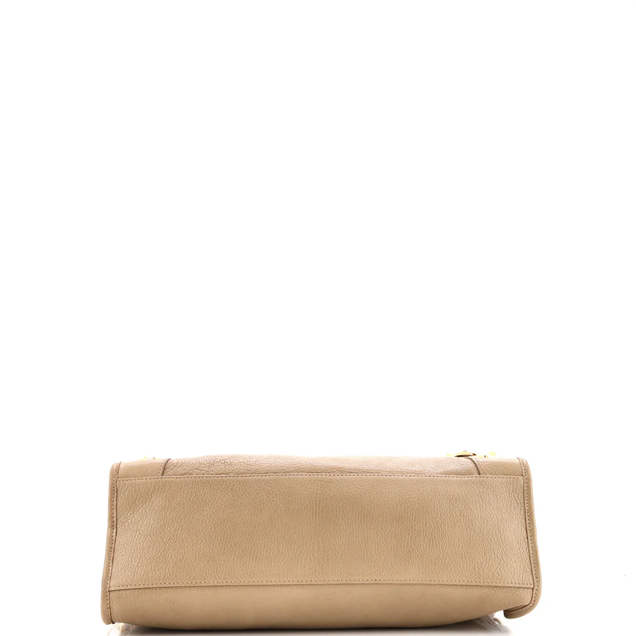 City Classic Metallic Edge Bag Leather Medium - Deep Luxury