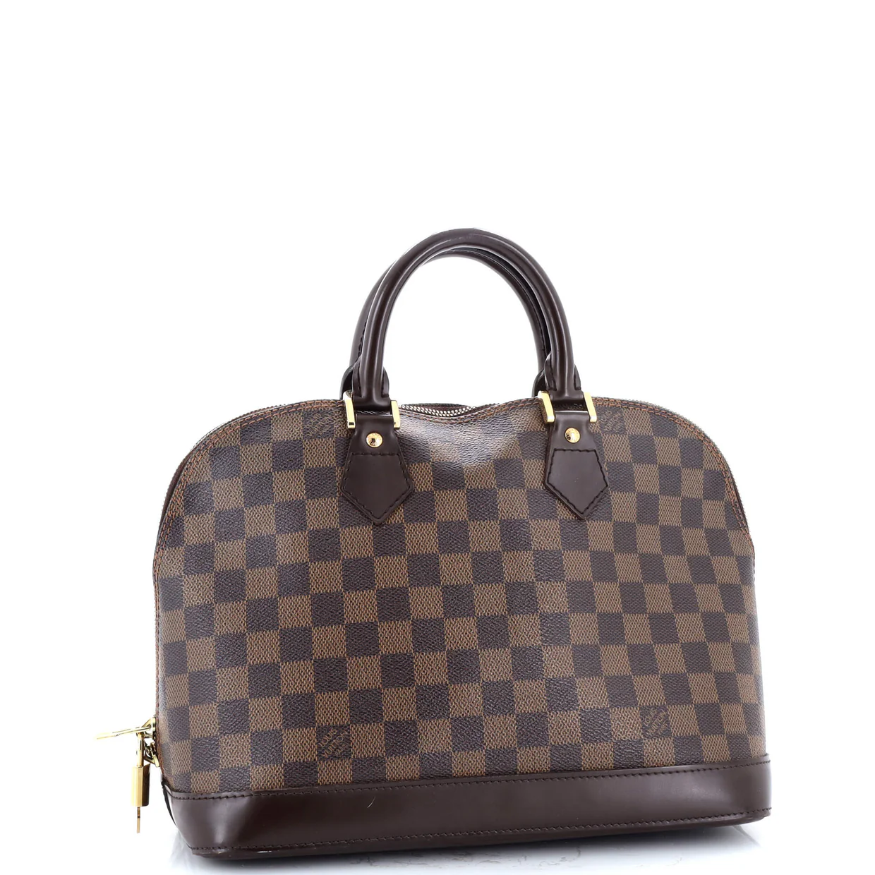 Vintage Alma Handbag Damier PM - Deep Luxury