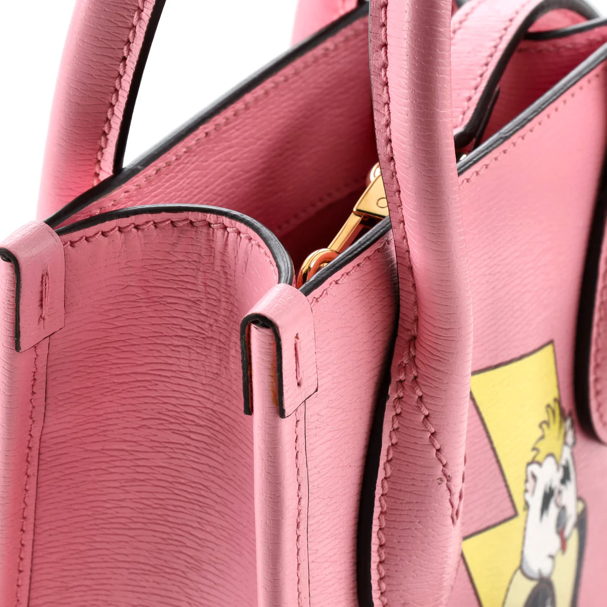 Vertical Tote Bananya Printed Leather Mini - Deep Luxury