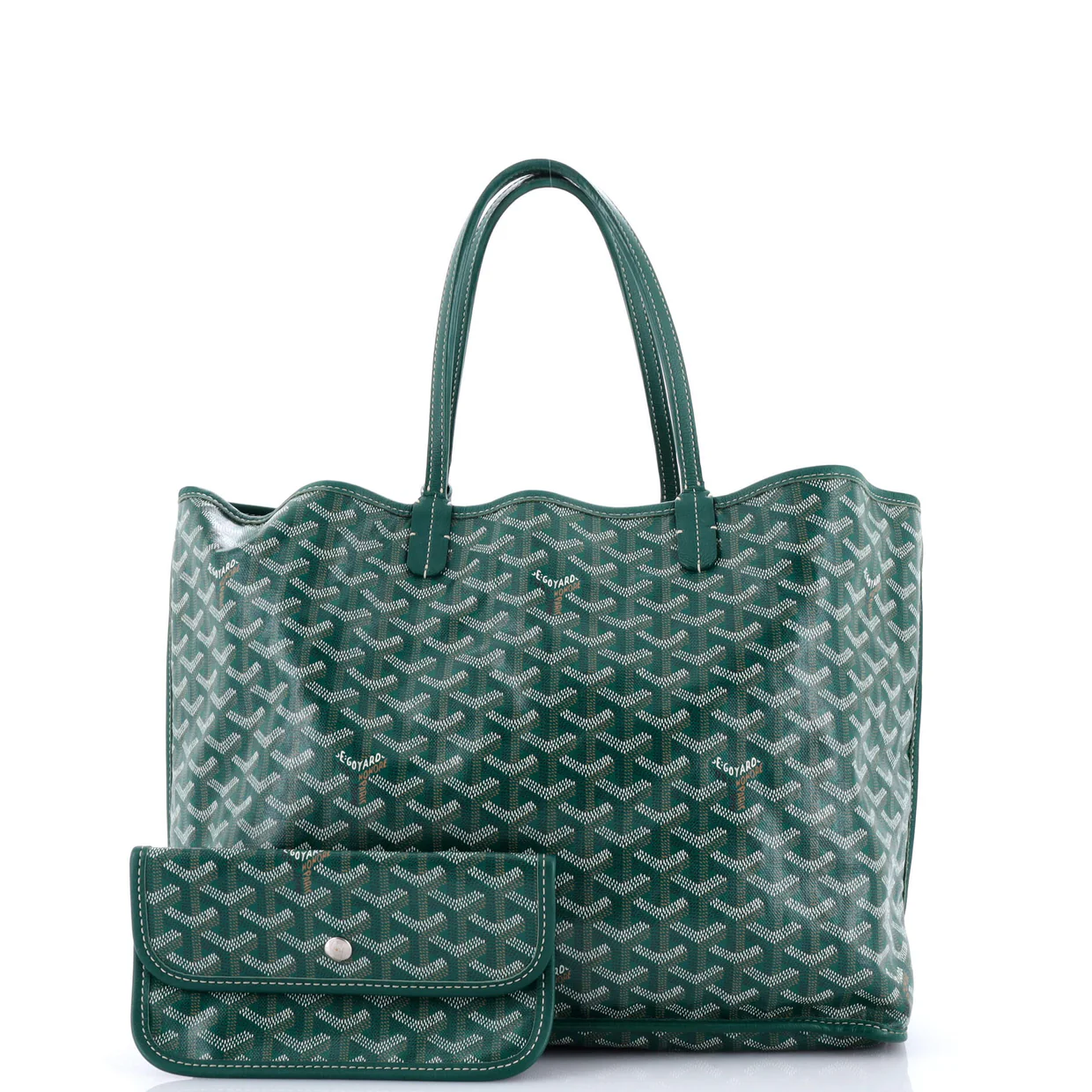 Anjou Reversible Tote Coated Canvas PM - Deep Luxury