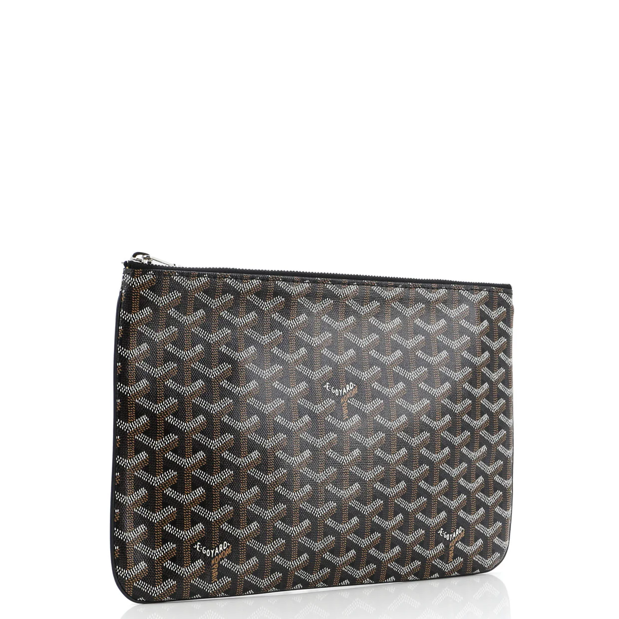 Senat Zip Pouch Coated Canvas MM - Deep Luxury