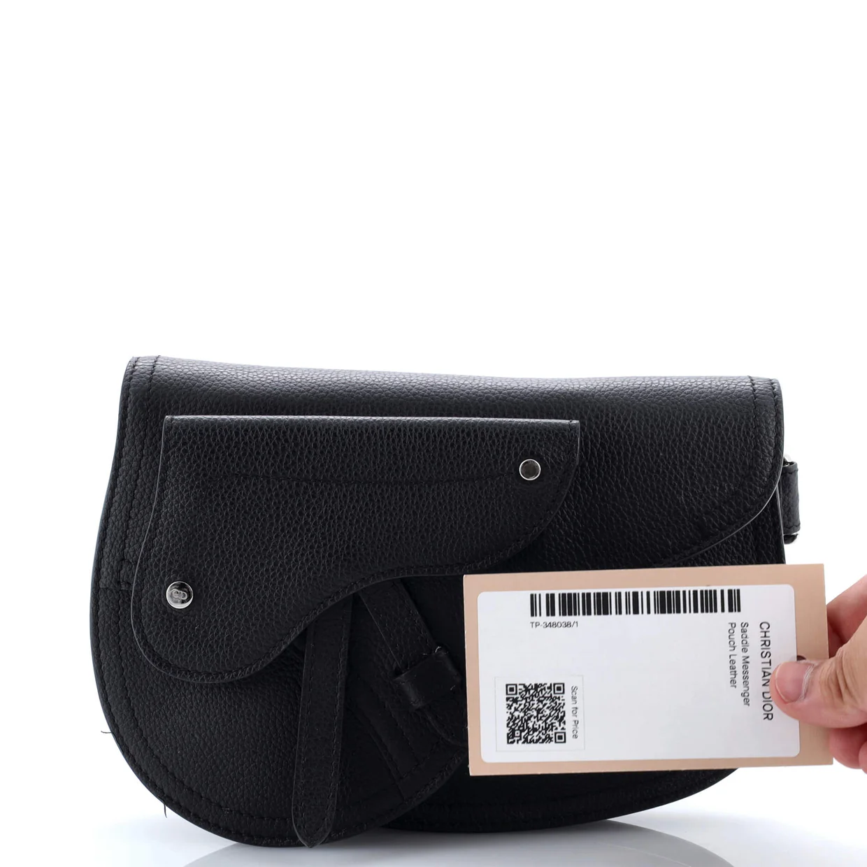 Saddle Messenger Pouch Leather - Deep Luxury