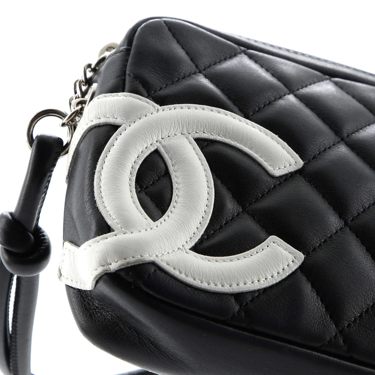 Cambon Pochette Quilted Leather - Deep Luxury