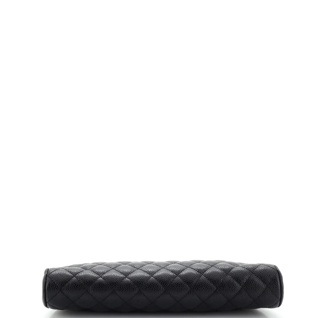 Timeless Clutch Quilted Caviar - Deep Luxury