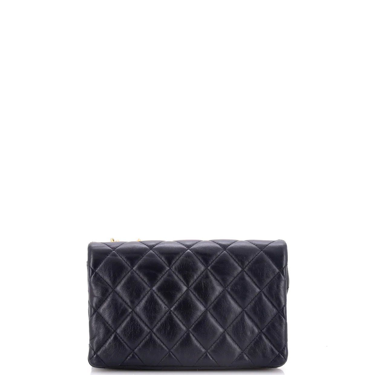 All Slide Long Flap Bag Quilted Lambskin Small - Deep Luxury