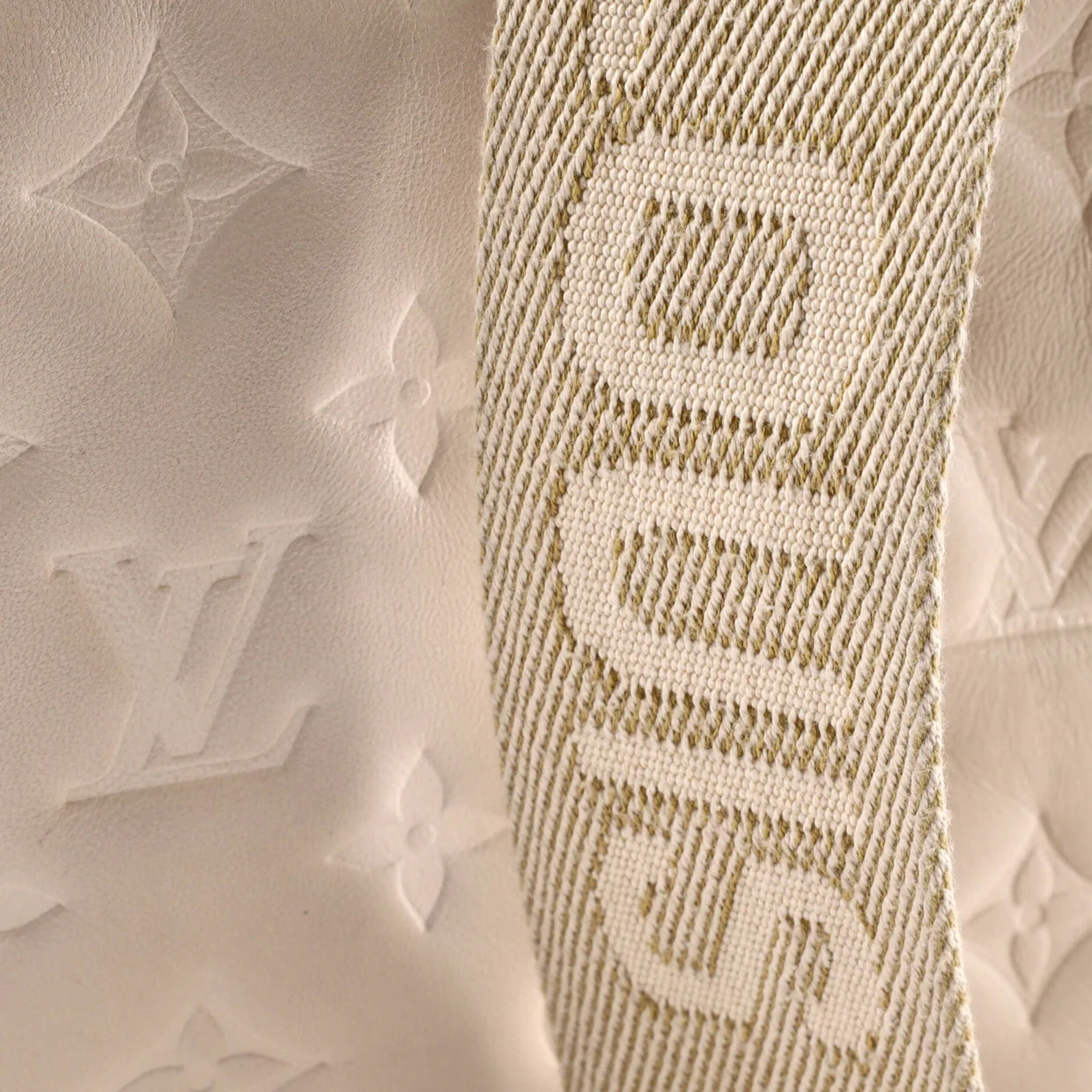 Coussin Bag Monogram Embossed Lambskin PM - Deep Luxury